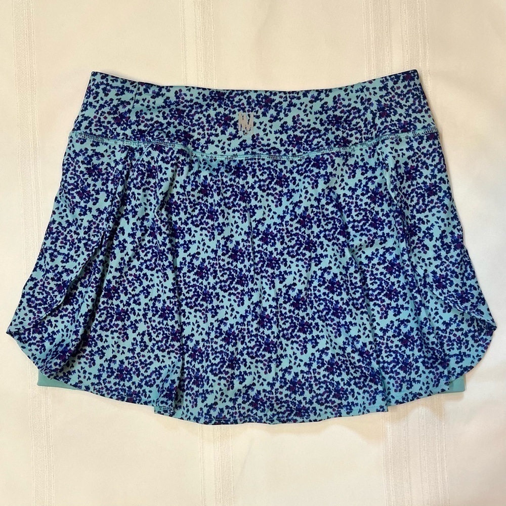 Nicole Miller Sport Skort Floral Media Pocket Sz XL NWT - Picture 2 of 12